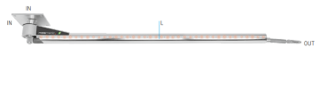 Mosmatic LED-Deckenkreisel - DKPbl - L=1750 mm
